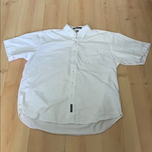 White button down